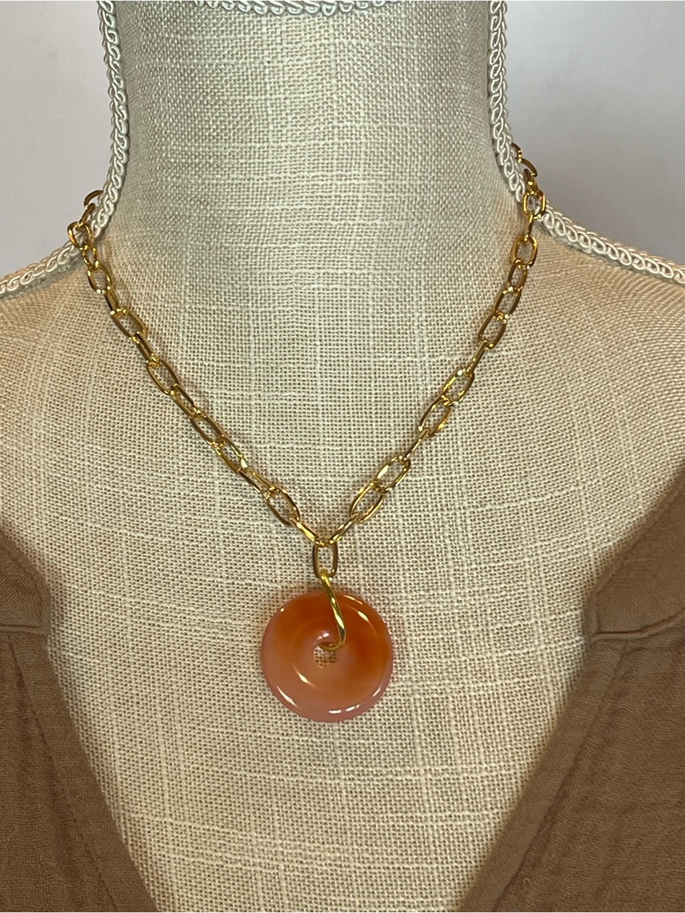 Carnelian Agate Necklace